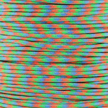 Imagem de Corda de paraquedas 550 tipo III 7 fios de 4 mm de diâmetro – 250 kg Resistência à tração (30 m, libélula, enrolador)