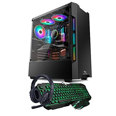 Imagem de Kit - Pc Gamer Neologic NLI82747 AMD Ryzen 5 5600G 8GB (Radeon Vega 7 Integrado) HD 1TB