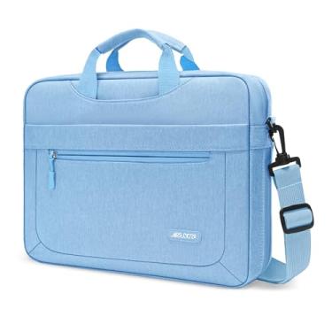 Imagem de MOSISO Bolsa mensageiro de ombro para laptop compatível com MacBook Air de 15 polegadas, M2, A2941/Pro, 16 polegadas, M3, A2991, M2, A2780, M1, A2485, A2141,38-39.6 cm, com profundidade ajustável na