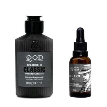Imagem de Kit para Barba - Balm + Óleo Hidratante Para Barba QOD Barber Shop