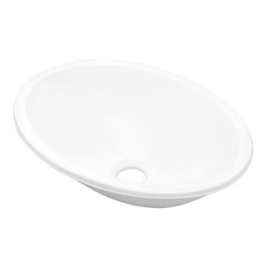 Imagem de Cuba Pia Para Banheiro Oval Sophia Branco