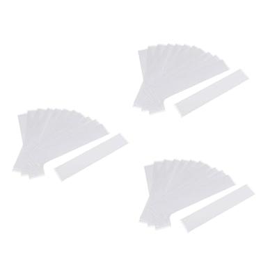 Imagem de Amosfun 39 Peças fita de papel gomado Aderencia tiras adesivas para fita dupla de volta acessórios de golfe decalque do poste adesivo de mastro simples suprimentos de golfe branco