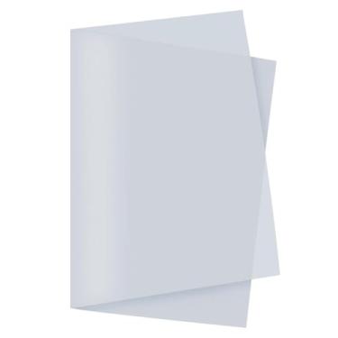 Imagem de 50 Folhas de Papel Seda 49x69 cm Prata para Presente Roupas Sapatos Pipa