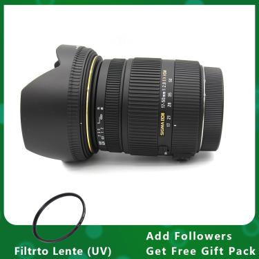 Imagem de Lente Sigma-HSM para montagem Canon  montagem Nikon  17-50mm  f/2.8  EX DC OS
