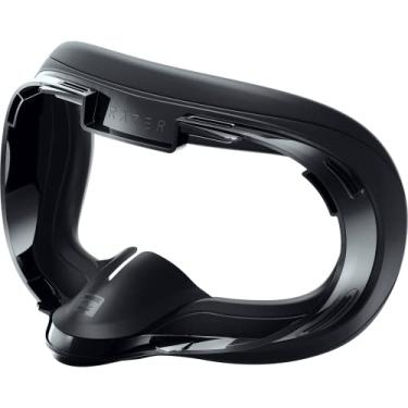 Imagem de Razer Interface facial VR para Meta Quest 2: Textura ultrafina - Almofada universal de silicone com aberturas de resfriamento - Design de bloqueio de luz - Suporte e conforto de longa duração - Perfil