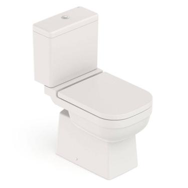 Imagem de Kit Bacia com Caixa Acoplada  Assento Termofixo Elite Celite Beige