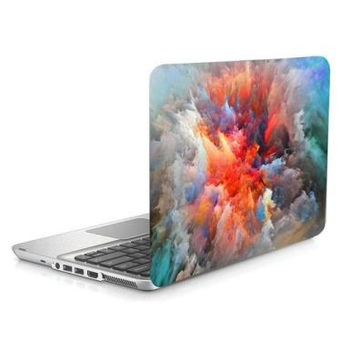 Imagem de Skin Adesivo Protetor Para Notebook 17,3" Explosão De Cores D12 - Skin