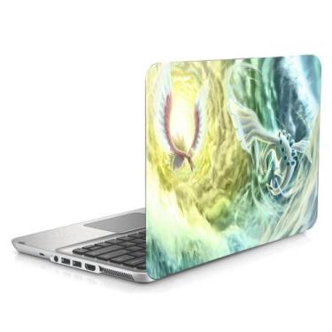 Imagem de Skin Adesivo Protetor Para Notebook 15 Pokémon Ho-Oh Lugia B12 - Skin