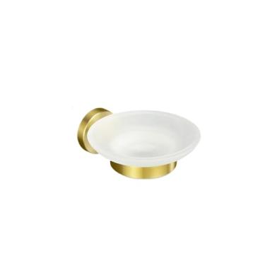 Imagem de Prateleira de montagem na parede de ouro escovado, hardware de banho, suporte de papel, barra de toalha, haste de trilho, gancho de robe, acessórios de banheiro, saboneteira bg