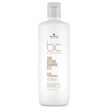 Imagem de Shampoo Time Restore Q10+ Bonacure Clean Bc Schwarzkopf 1L - Schwarzko