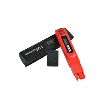 Imagem de Medidor Totais Sólidos Dissolvidos Dureza D´Água Ppm Temperatura Tipo Caneta Tds-100 Portátil Instrutherm Com Estojo