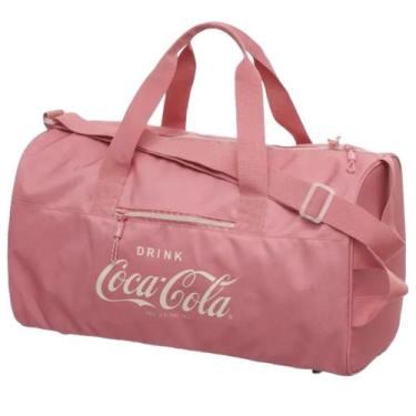 Imagem de Bolsa De Academia Coca-Cola Color Trend - Rosa