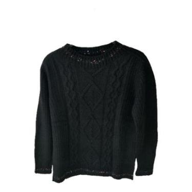 Imagem de Suéter Plus Size Manga Longa Tricot Premium Mousse Grossa-Feminino