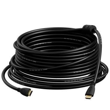 Imagem de Cabo HDMI 10 Metros 2.0 Intelbras CHF 2010, 4K Ultra HD, 60Hz, 10m, Preto