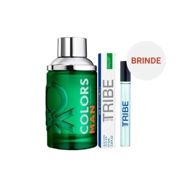 Imagem de Benetton Colors Man Green Edt Perfume Masculino 100Ml + Brinde