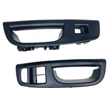 Imagem de Par Puxador Interno Porta Dianteira Gol Voyage G5 G6 Preto