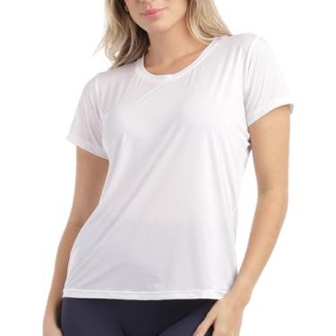 Imagem de Camiseta Fitness DelRio Feminina T-Shirt em Microfibra