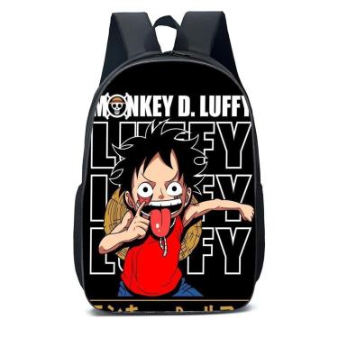 Imagem de Mochila Escolar Infanto Juvenil Anime One Piece Piratas Novidades 0469-Unissex