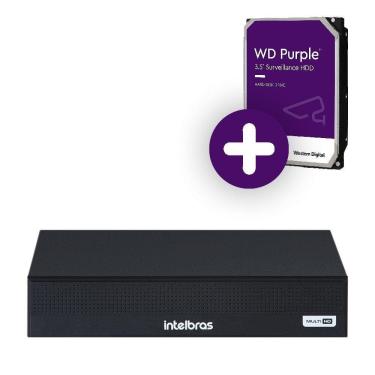 Imagem de Dvr Intelbras 16 Canais 5mp Lite Com Hd 2tb Gravador De Vídeo Mhdx 3116-c