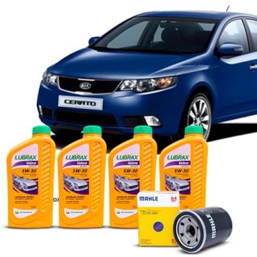 Imagem de Kit Troca de Oleo 5w30 e Filtro Kia Cerato 1.6 16v 2009 a 2012