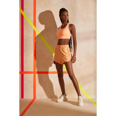 Imagem de Shorts Colcci Fitness 0065700427 - Laranja - PP-Feminino