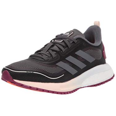 Imagem de adidas Tênis de corrida feminino Supernova C.rdy, Preto/metálico noturno, 5.5