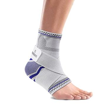 Imagem de Tornozeleira de Compressão Profissional Hexagon para Corrida Bike Vôlei Futebol Futevôlei - Proteção e Recuperação do Tornozelo (GG)