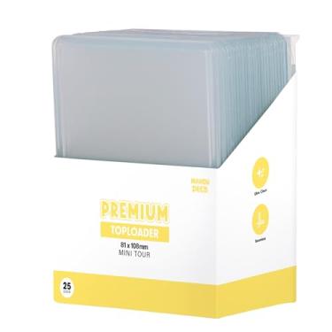 Imagem de Mandu Deco Toploaders para Kpop HYBE Mini Tour Photocards ou Cartões Colecionáveis, 7,6 cm x 10,8 cm (pacote com 25)