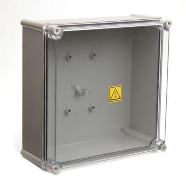 Imagem de CAIXA DE PASSAGEM TAMPA TRANSPARENTE 360x360x171 STRAHL 3207