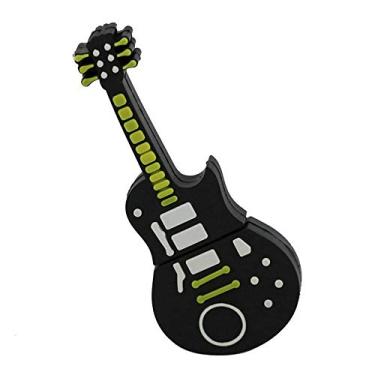 Imagem de 4 GB Modelo de guitarra USB 3.0 Flash Drive Flash Drive 3.0 Pen Drive USB Jump Drive Memory Stick Zip Drive USB U Disk USB 3.0 Stick USB Disco USB Flash Flash Memory Flash Disk - Preto