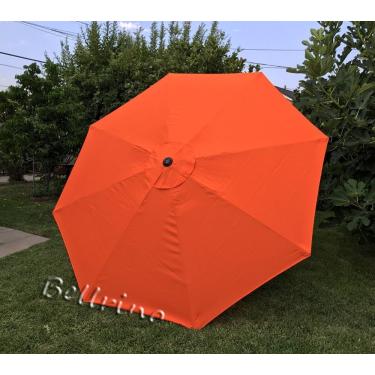 Imagem de BELLRINO COBERTURA DE REposição Forte e Grosso guarda-chuva dossel para 9 pés 8 caneladas (somente dossel)