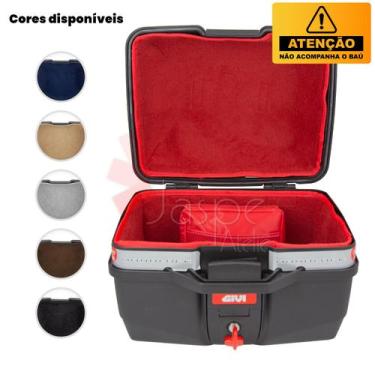 Imagem de Forração Baú Givi Monolock E27 Forro Standard 27 Litros - Jaspe Ateliê