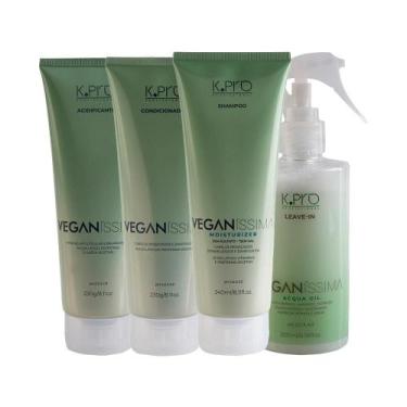 Imagem de Kit K-Pro Profissional Veganissima - Shampoo 240ml + Condicionador 230