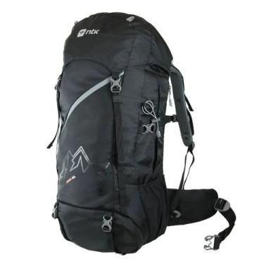 Imagem de Mochila Cargueira de Escalada Andes Preta Trekking 200214 Nautika