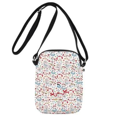 Imagem de G2TUP Forky Bolsa transversal Forky Gifts Forky Shoulder Bag Forky Merchandise Toy Movie Gifts, Boca azul