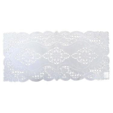 Imagem de Caminho De Mesa Branco 38x87Cm Rafimex