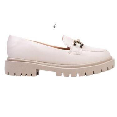 Imagem de Mocassim Tratorado Feminino - Zature Store, Off white, 37