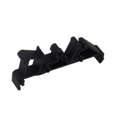 Imagem de Suporte Montagem para PCI DIN 67,8 Pé Macho 9mm SP7-M Metaltex, Preto
