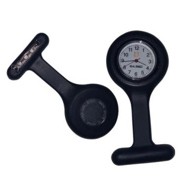 Imagem de Relógio de Enfermagem Bolso Ponteiro Preto - P.A MED