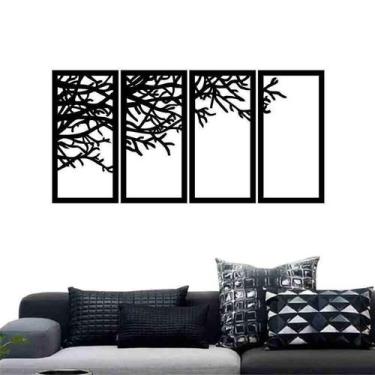 Imagem de Quadro Decorativo Galhos Secos 3Mm Vazado - Mdf - Decoarts