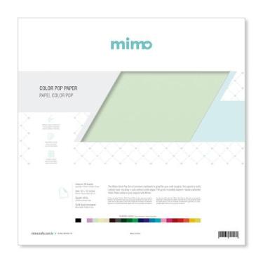 Imagem de Papel Color Pop Verde Candy Mimo - 30,5 x 30,5 cm - 180 gr - 25 unds