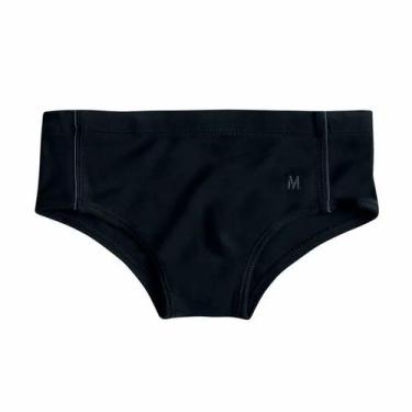 Imagem de Sunga Infantil Lisa C/ Vivo Lateral Mash - 312.09, Preto, G