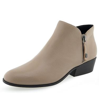 Imagem de Aerosoles Bota feminina de cano curto Collaroy, Casaco de couro, 9 Wide