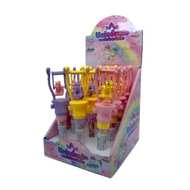 Imagem de Unicórnio Malabarista c/ Balinhas Tutti Frutti - cx c 12 Uni - Royal T