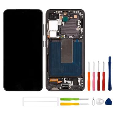 Imagem de SWARK Tela LCD OLED compatível com Galaxy S23 [15.5 cm] SM-S911B, SM-S911B/DS, SM-S911U Touch Screen Digitalizador de Substituição + Ferramentas
