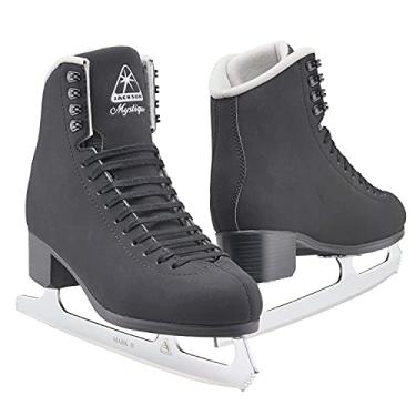 Imagem de Patins de gelo Jackson Ultima Mystique Series/boneco para mulheres, meninas, homens, meninos, Preto, Width: Medium / Size: Adult 9