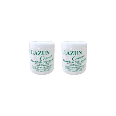 Imagem de Alisante Lazun 240G Verde-Regular-Kit C/2Un