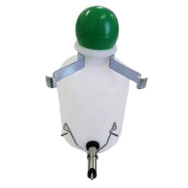 Imagem de Bebedouro Automático tipo Garrafinha Caçula - 250ml - Tampa Verde - Im