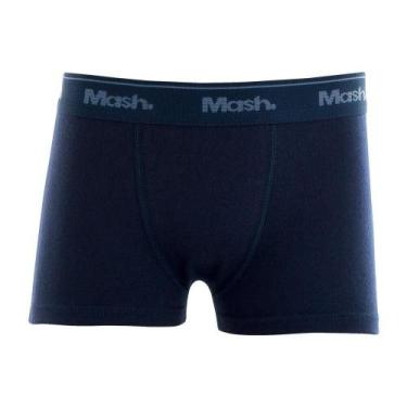 Imagem de Cueca Boxer Mash Kids (190.03) 100% Algodão, Azul, Marinho, G