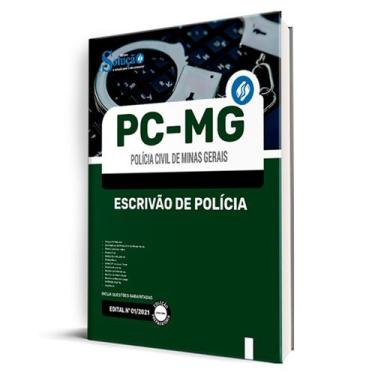 Imagem de Apostila PC MG Escrivão de Polícia - Ed. Solução - EDITORA SOLUÇÃO